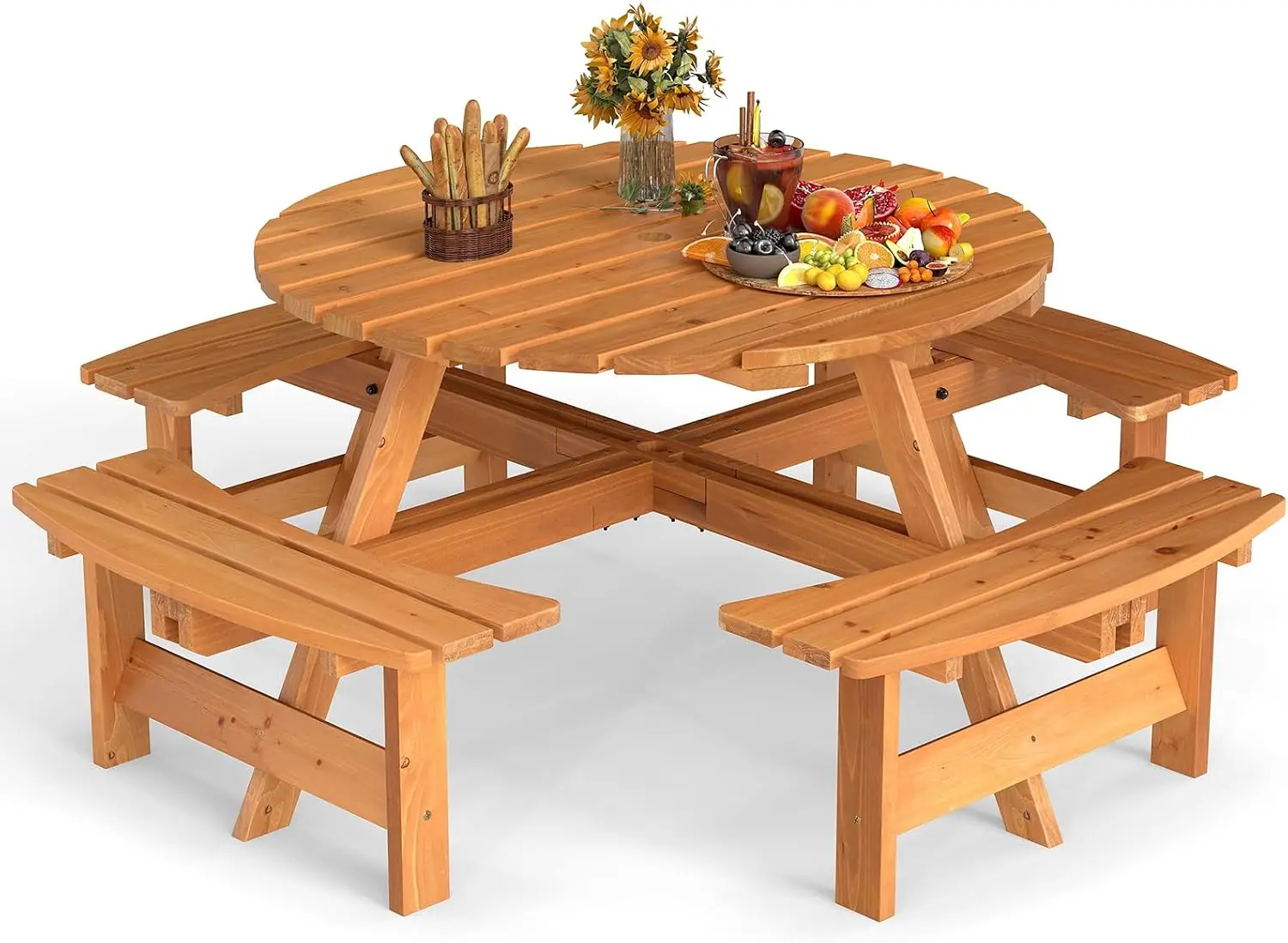 Outdoor Camping Usa - Ensemble de table de pique-nique en