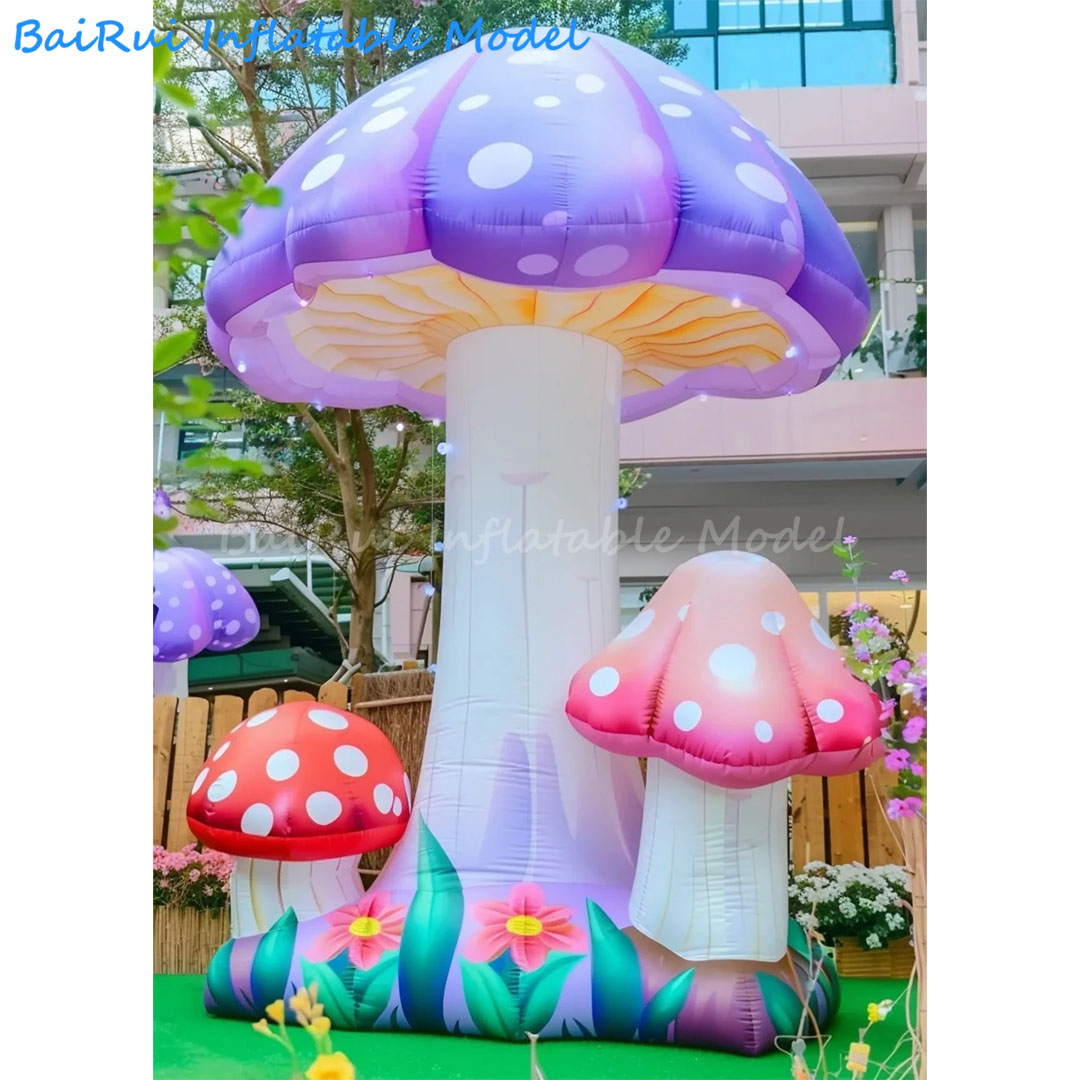Gros champignon gonflable de d - Outdoor Camping Exhibition avis et prix