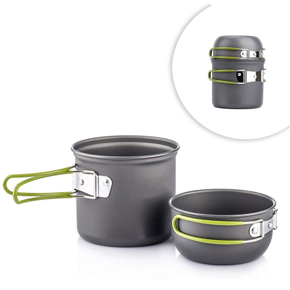 Pots de Camping ultralégers, e - Outdoor Camping Dining Set avis et prix