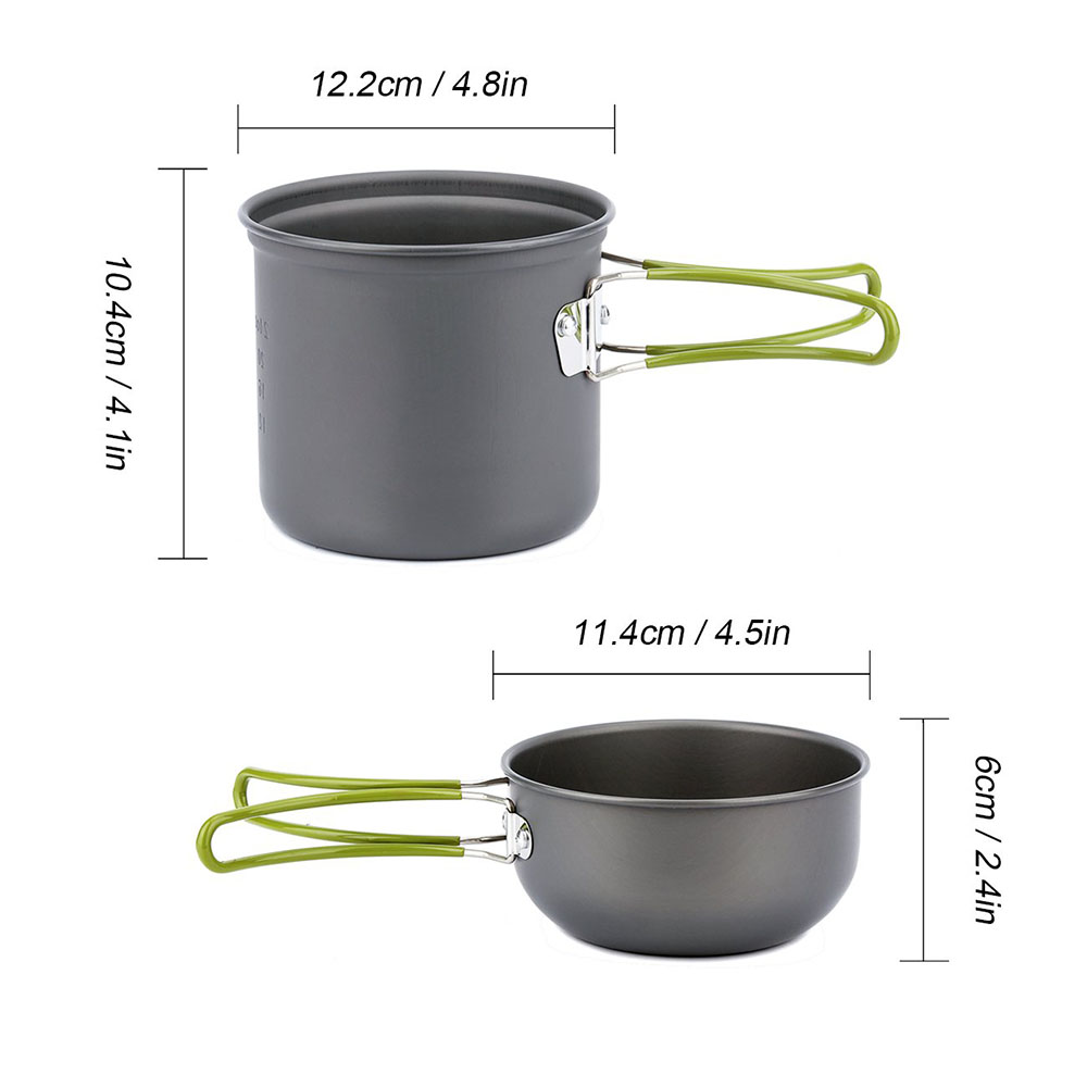 Pots de Camping ultralégers, e - Outdoor Camping Dining Set avis et prix