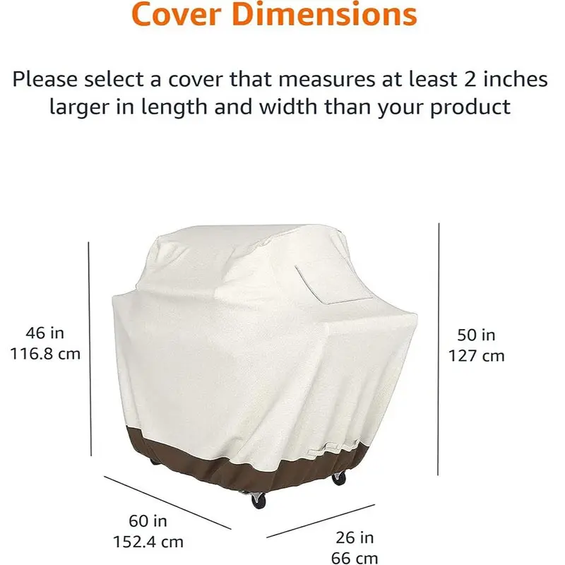 Housse de barbecue Oxford 210D - Outdoor Camping Trolley avis et prix
