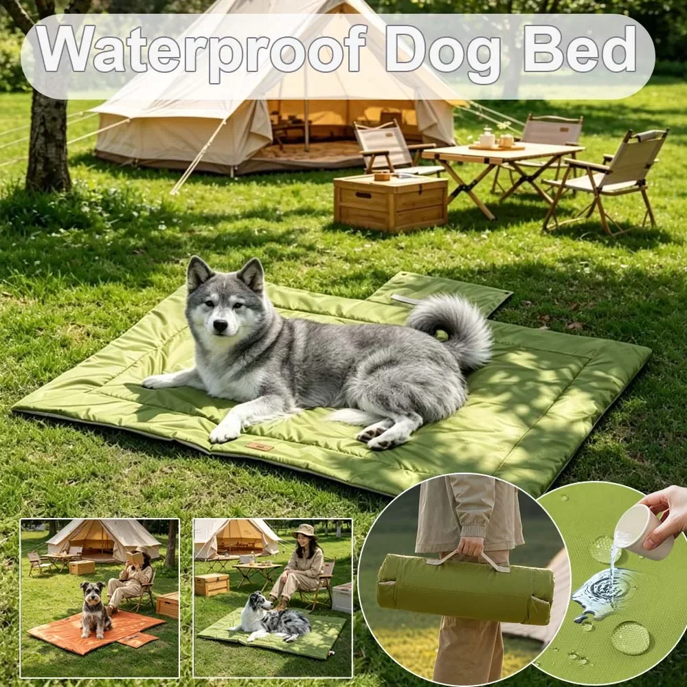 Tapis de camping durable pour  - Outdoor Camping Dog Bed avis et prix