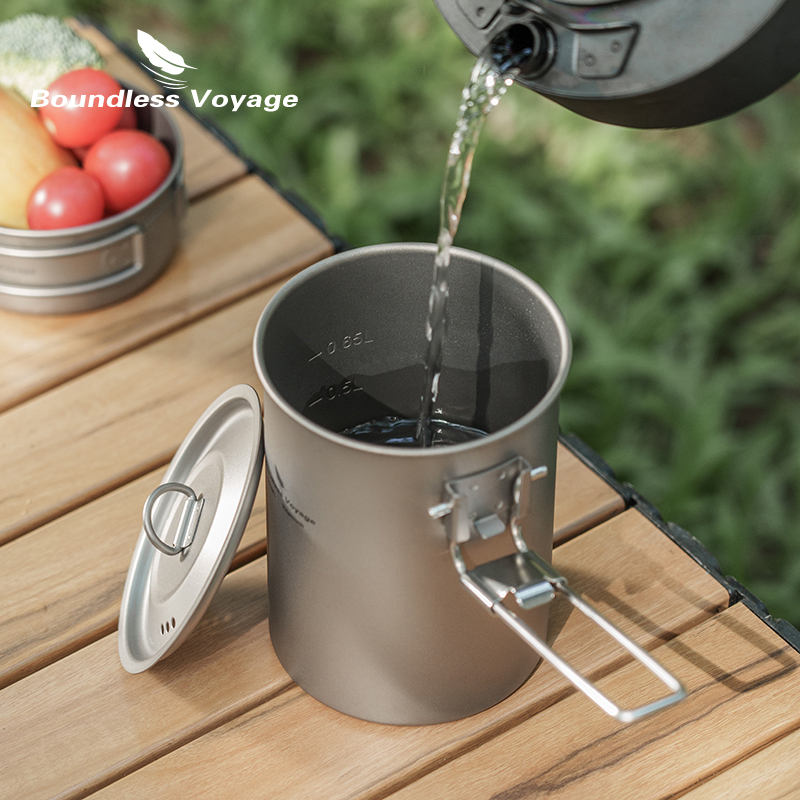 Boundless Voyage – Pot en tita - Outdoor Camping Dining Set avis et prix