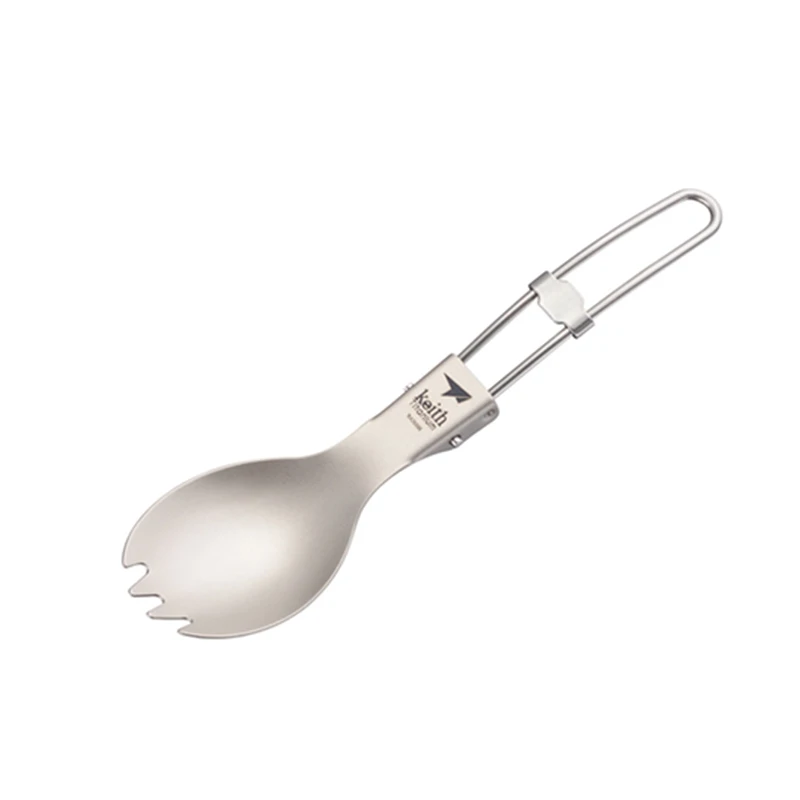 Pamono-Spork en Titane avec Po - Outdoor Camping Dining Set avis et prix